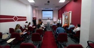 foto da Palestra Técnica sobre Inovações em Espectrometria de Absorção Atômica